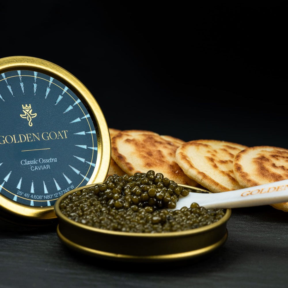 Image of Golden Goat Osetra Caviar  (30gr, 50gr and 125gr)